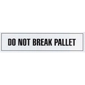 Stock Imprinted Polypro Tape 3" x 110yds (Do Not Break Pallet)